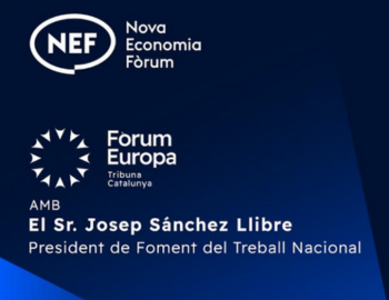 Meritxell Borràs asiste al desayuno informativo del Forum Europa Tribuna Catalunya