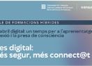 La APDCAT se suma al ciclo conferencias híbridas 'Mes digital: más seguro, más conectad@'