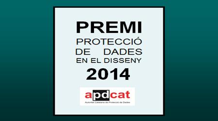 2a convocatòria del Premi Protecció de Dades en el Disseny (2014)